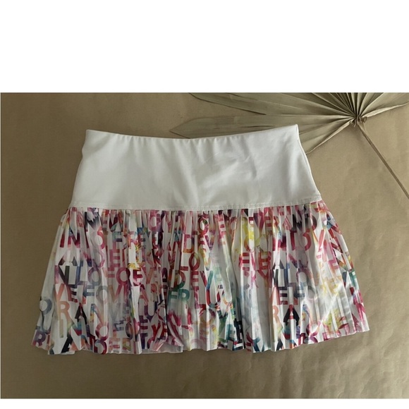 Lucky In Love Tennis Skirt | Skort Size L (14) - Picture 1 of 5